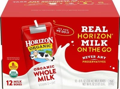 Organic Vitamin D Whole Milk