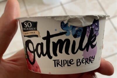 Triple Berry Oatmilk Yogurt Alternative