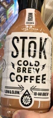 Mocha Creamed Cold Brew Coffee Beverage
