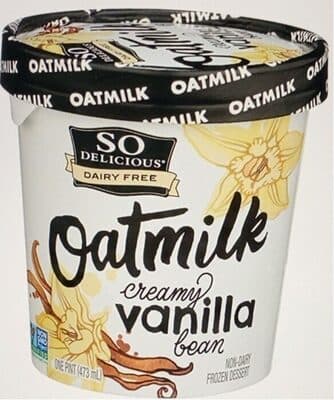 Vanilla Bean Creamy Oatmilk Non-Dairy Frozen Dessert