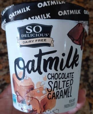 Chocolate Salted Caramel Oatmilk Non-Dairy Frozen Dessert