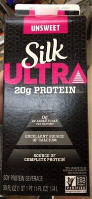 Silk ultra unsweetened