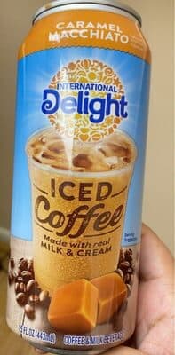 Caramel Macchiato Iced Coffee & Milk Beverage