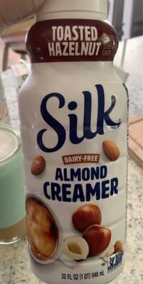 Toasted Hazelnut Flavored Dairy-Free Almond Creamer