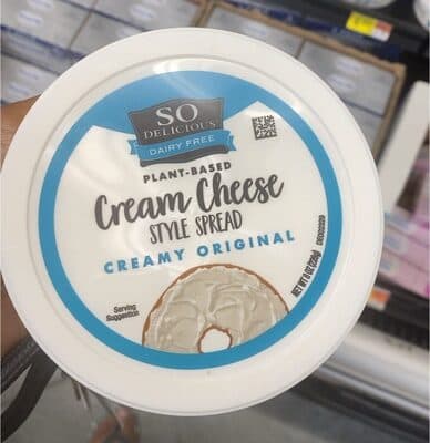 Creamy Original Plant-Based Cream Cheese Style Spread