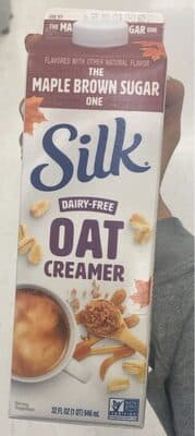 Maple Brown Sugar Flavored Dairy-Free Oat Creamer