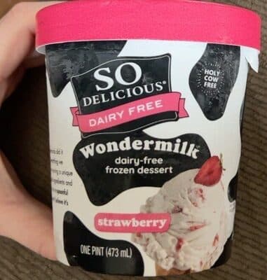 Wondermilk dairy free frozen dessert