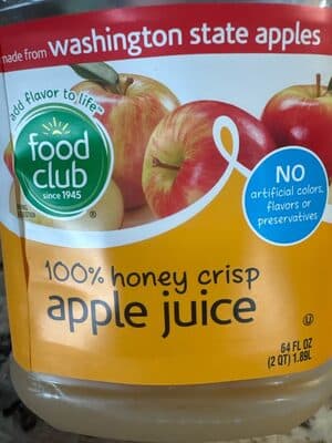 Honey Crisp Apple Juice