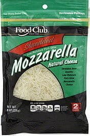 Low-Moisture Part-Skim Mozzarella Shredded Cheese