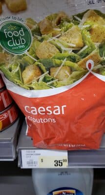 Caesar Restaurant Style Croutons