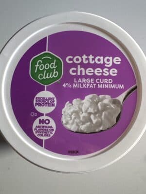 4% Large Curd Cottage Cheese