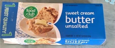 Unsalted Sweet Cream Butter