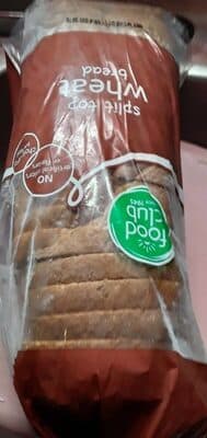Wheat Split Top Bread, White