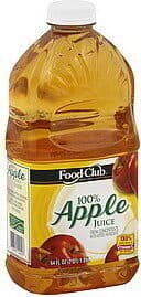 100% Apple Juice From Concentrate