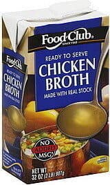 Ready To Serve Chicken Broth