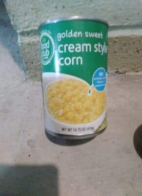 Golden Sweet Cream Style Corn