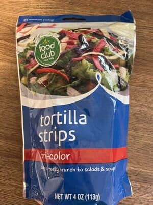Tri-Color Tortilla Strips