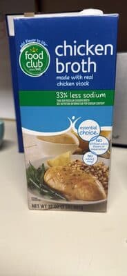 Ready To Serve Chicken Broth
