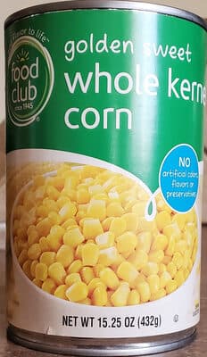 Golden Sweet Whole Kernel Corn
