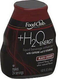 Black Cherry Energy Liquid Beverage Enhancer