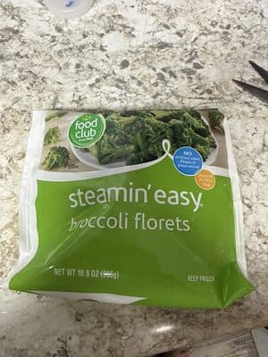 Steamin' Easy, Broccoli Florets
