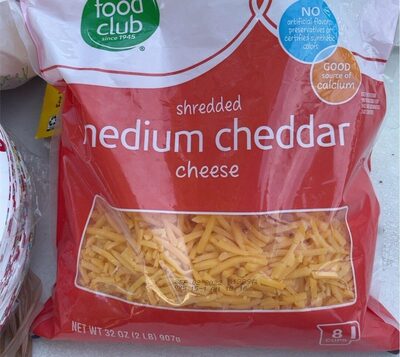 Medium Cheddar Shredded Cheese