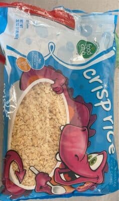 Crisp rice cereal