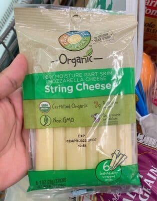 Mozzarella Low Moisture Part Skim String Cheese