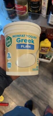 Plain Greek Nonfat Yogurt