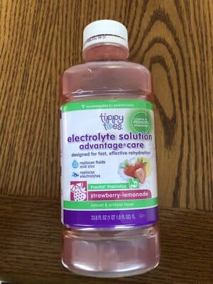 Advantage Care, Strawberry-Lemonade Electrolyte Solution