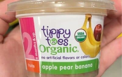Organic Apple Pear Banana Baby Food