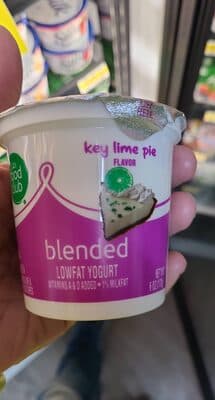 Key Lime Pie Blended Lowfat Yogurt