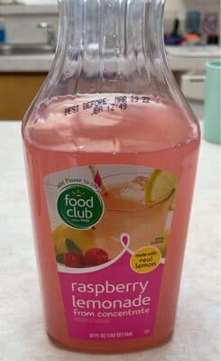 Raspberry Lemonade From Concentrate