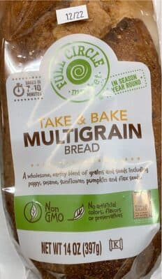 Multigrain Take & Bake Bread