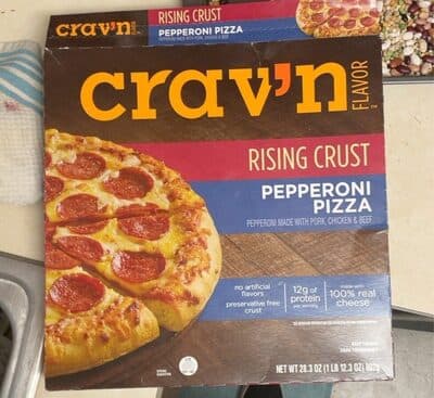 Pepperoni Rising Crust Pizza