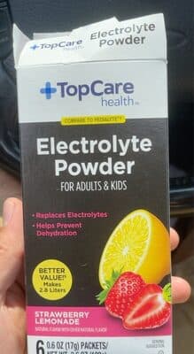 Strawberry Lemonade Electrolyte Powder for Adults & Kids