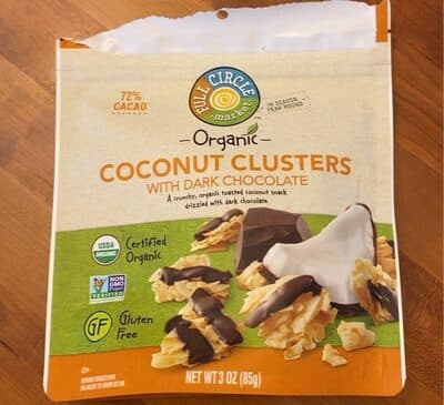 Coconut Clusters With Dark Chocolate