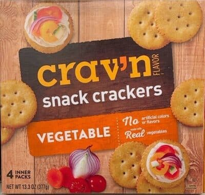 Vegetable Snack Crackers