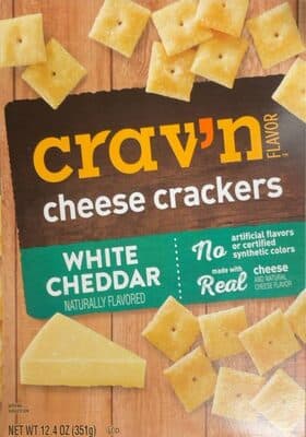 White Cheddar Cheese Crackers