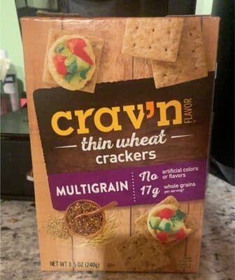 Multigrain Thin Wheat Crackers