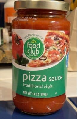 Traditional Style Pizza Sauce
