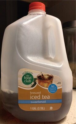 Sweetened Brewed Iced Tea