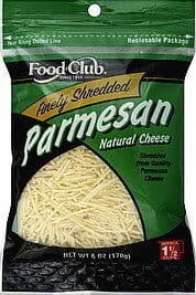 Parmesan Finely Shredded Cheese