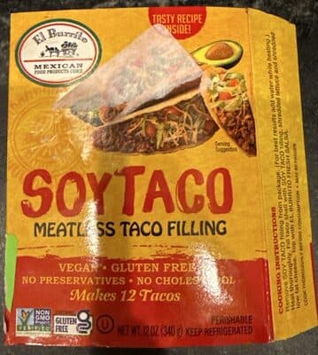 Soy Taco Meatless Taco Filling