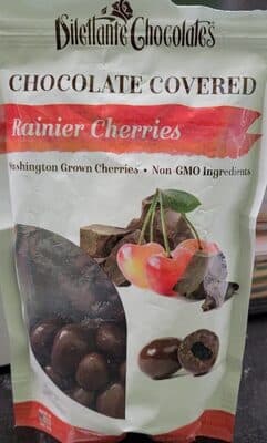 Diledilettante Chocolate Covered Rainier Cherries