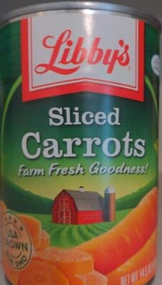 Sliced Carrots