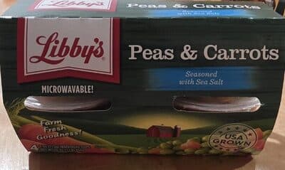 Lightly Seasoned With Sea Salt Peas & Carrots