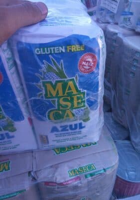 Azul Instant Blue Corn Masa Flour Tortillas