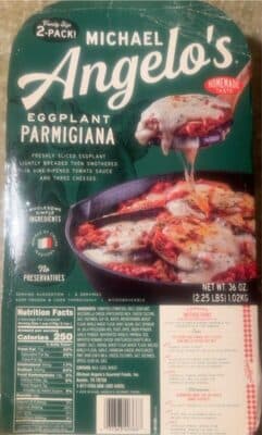 Eggplant Parmigiana