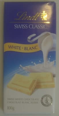 Lindt Swiss Classic White Chocolate